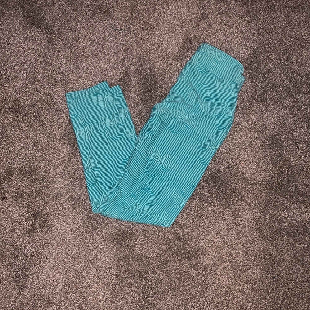 Lularoe girl’s stripped leggings one size fits most